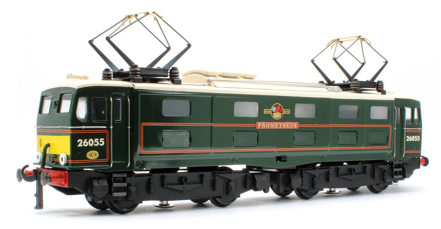 E/49-B4 "EM1" BR Class 76 "Prometheus" (Post 1956) Lined Gloss Green with Small Yellow Ends No.26055 Electric Locomotive