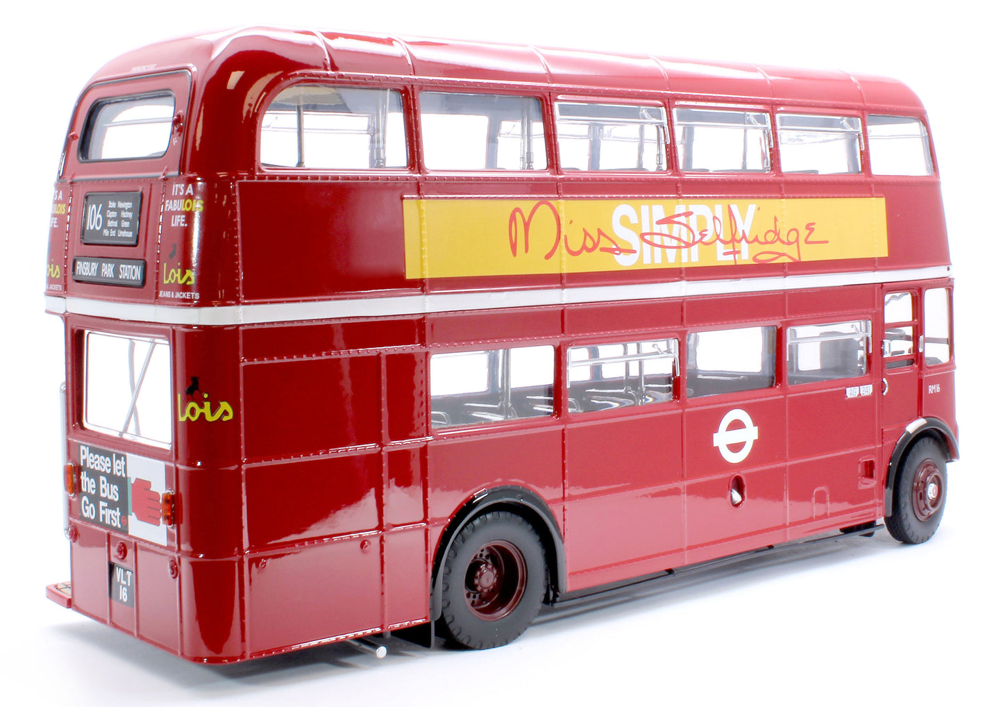Routemaster Bus RM16 VLT 16 Red (Limited Edition 800pcs)
