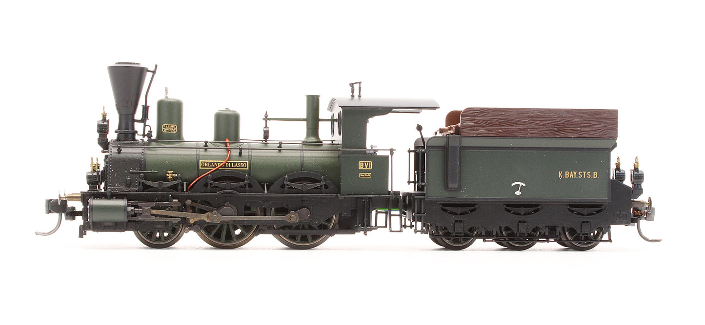 Pre-Owned 22184 K.BAY.STS.B BVI 'Orlando Di Lasso' Steam Locomotive - DCC Sound