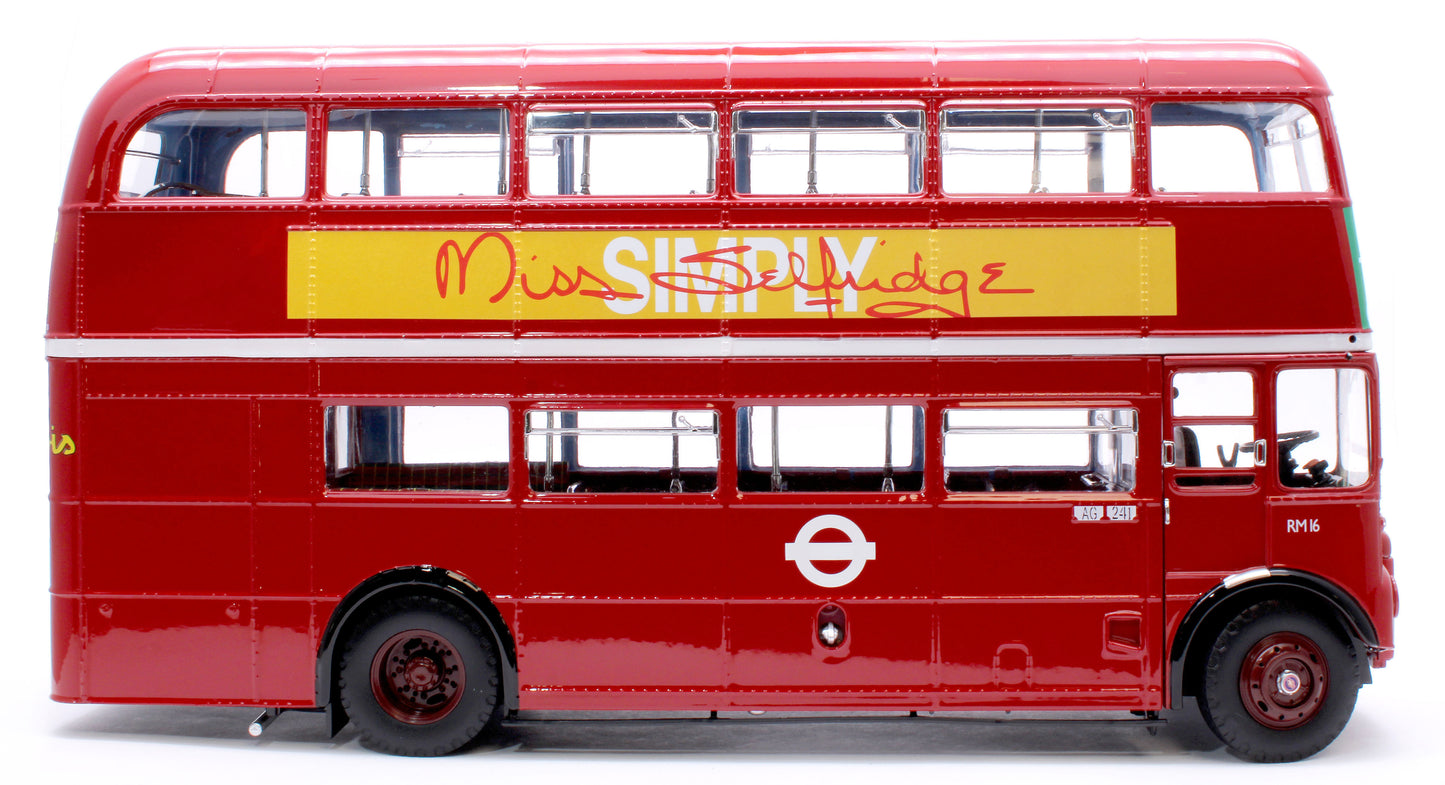 Routemaster Bus RM16 VLT 16 Red (Limited Edition 800pcs)