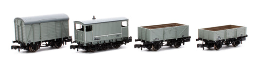 SECR Wagons Pack 1 - BR Livery Freight Train