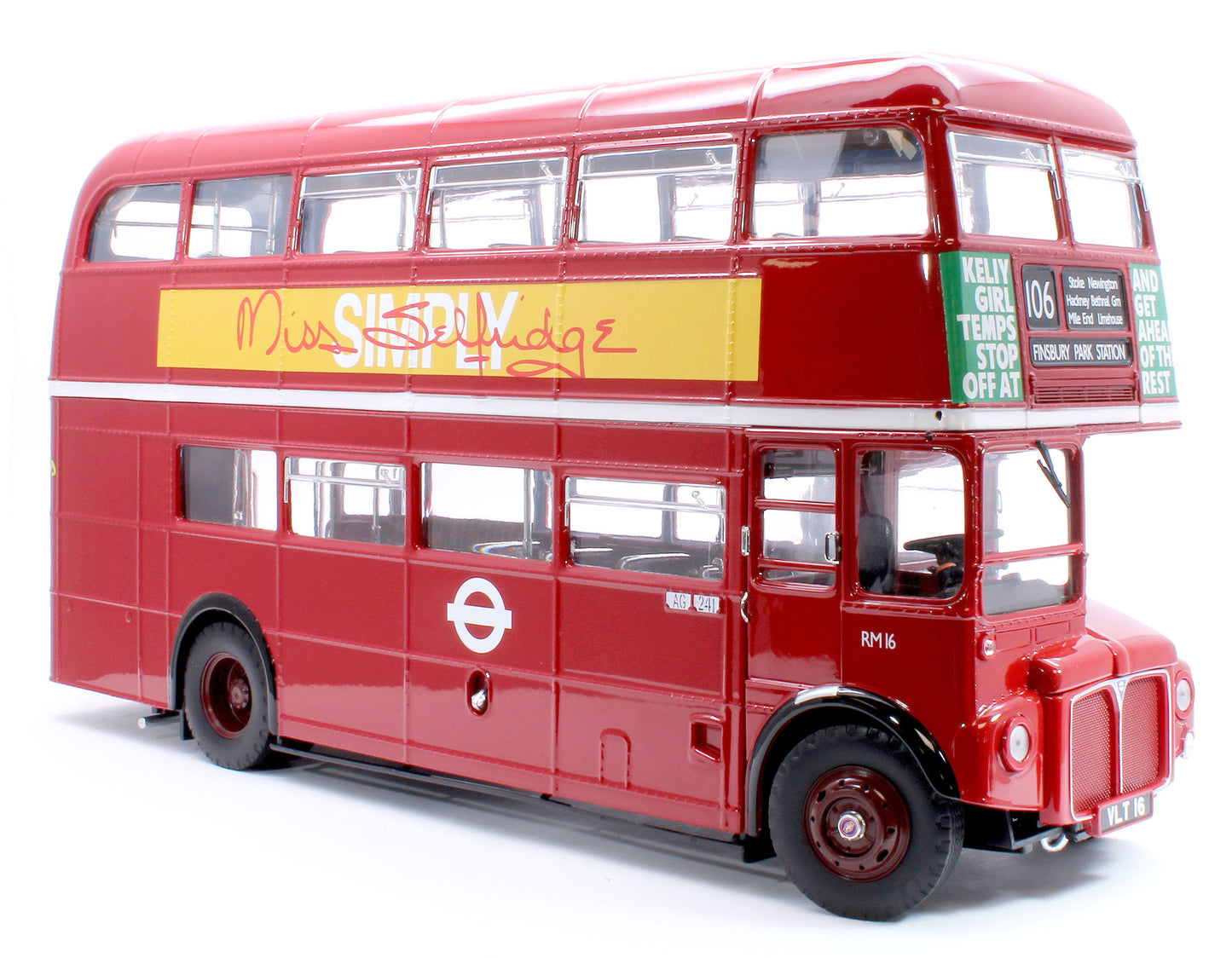 Routemaster Bus RM16 VLT 16 Red (Limited Edition 800pcs)
