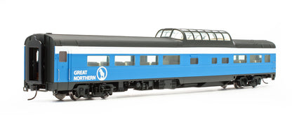Pre-Owned 85' Budd 46-Seat Vista-Dome Coach Great Northern Big Sky Blue - Lighted