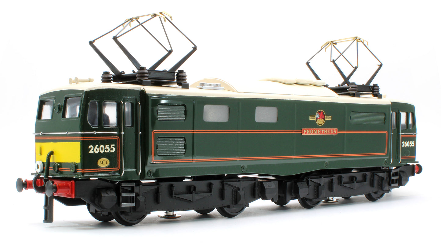 E/49-B4 "EM1" BR Class 76 "Prometheus" (Post 1956) Lined Gloss Green with Small Yellow Ends No.26055 Electric Locomotive