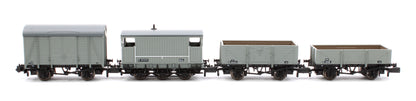 SECR Wagons Pack 1 - BR Livery Freight Train