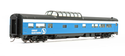 Pre-Owned 85' Budd 46-Seat Vista-Dome Coach Great Northern Big Sky Blue - Lighted