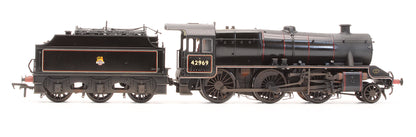 Pre-Owned 31-691 Stanier Mogul 42969 BR Lined Black Early Emblem Steam Locomotive - Custom Weathered DCC Fitted