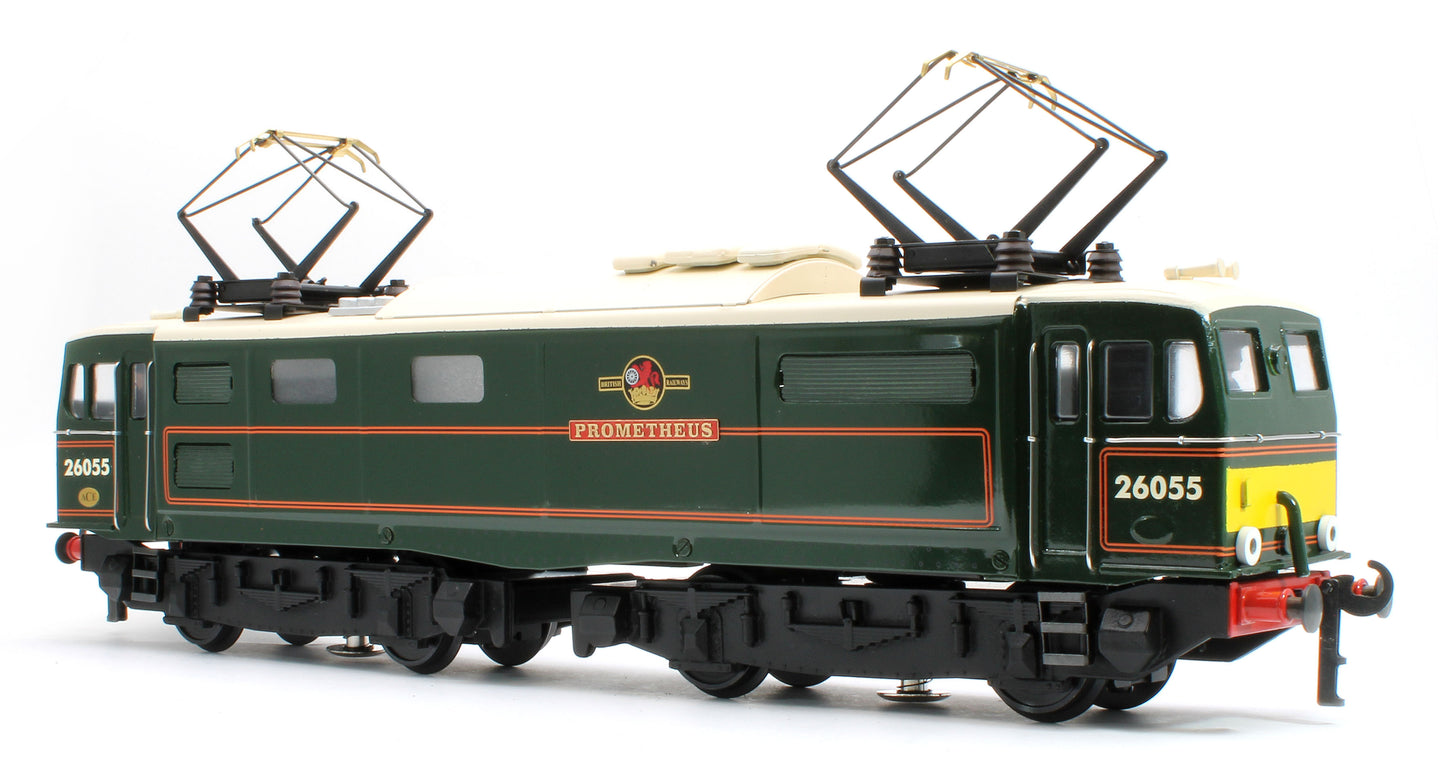 E/49-B4 "EM1" BR Class 76 "Prometheus" (Post 1956) Lined Gloss Green with Small Yellow Ends No.26055 Electric Locomotive