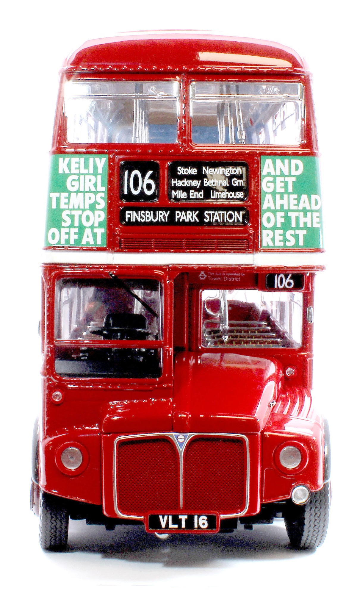 Sunstar H2944 Routemaster Bus RM16 VLT 16 Red (Limited – Rails