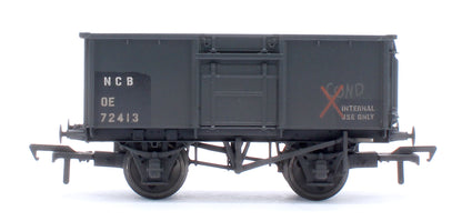 Pre-Owned Set Of 3 16T NCB BR Mineral Wagons Model Zone - Weathered