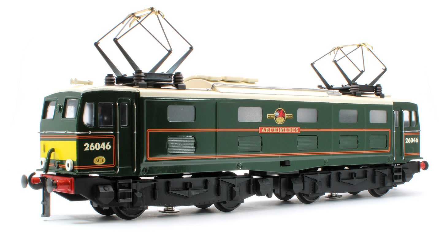 E/49-B4 "EM1" BR Class 76 "Archimedes" (Post 1956) Lined Gloss Green with Small Yellow Ends No.E26046 Electric Locomotive