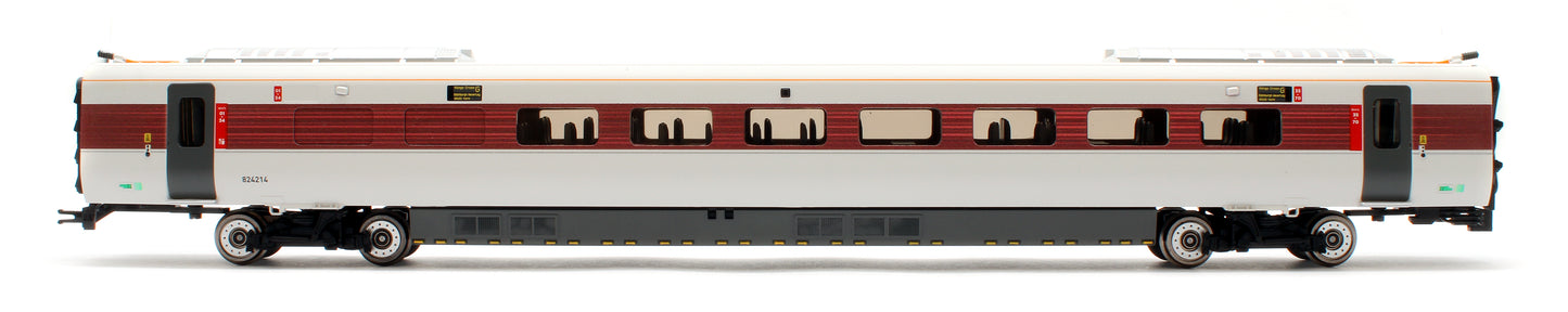 Class 801/2 LNER Coach 4 Pack 827214, 826214, 824214 & 823214