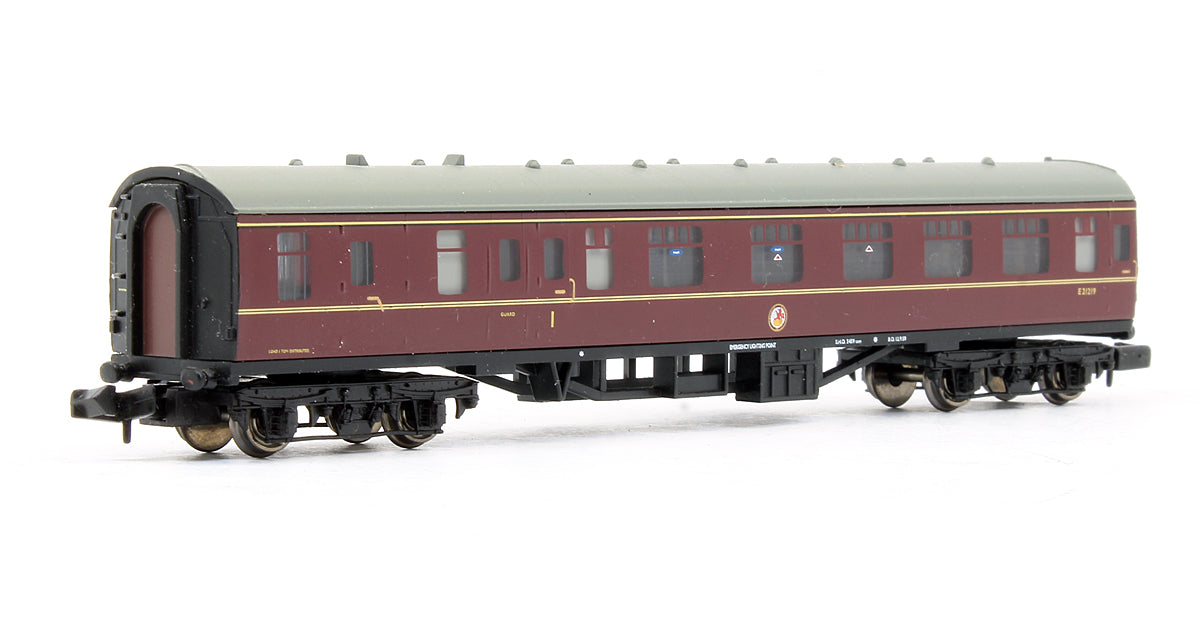 Pre-Owned MK1 Corridor Brake Composite BCK BR Maroon Coach