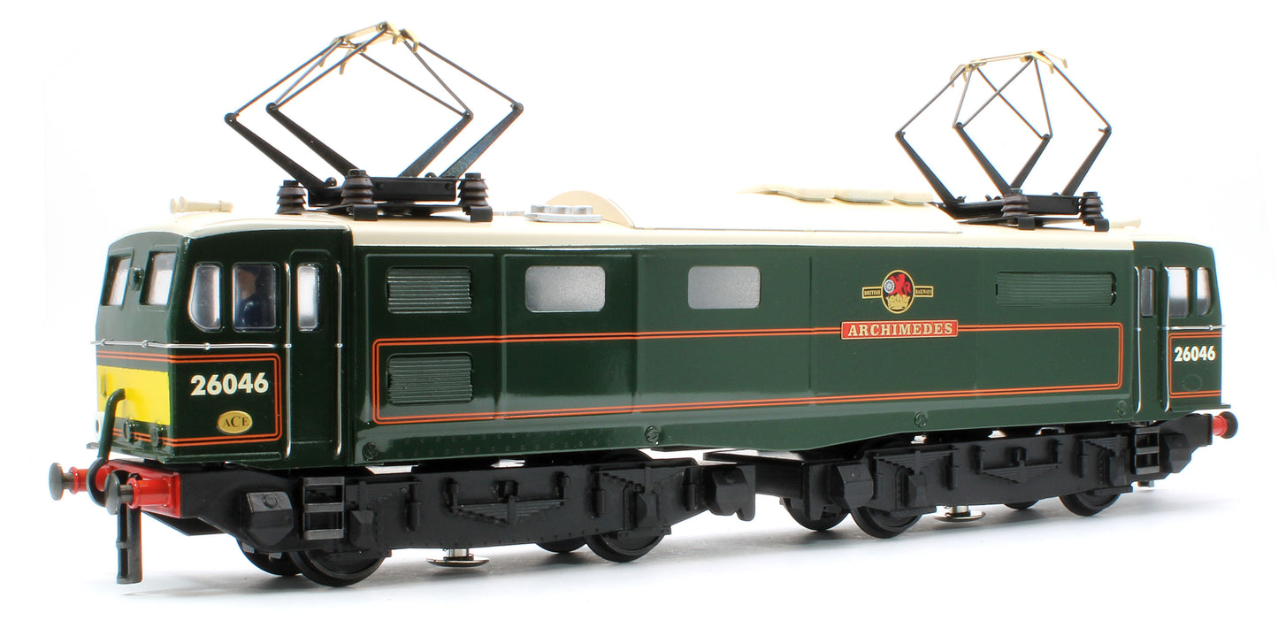 E/49-B4 "EM1" BR Class 76 "Archimedes" (Post 1956) Lined Gloss Green with Small Yellow Ends No.E26046 Electric Locomotive