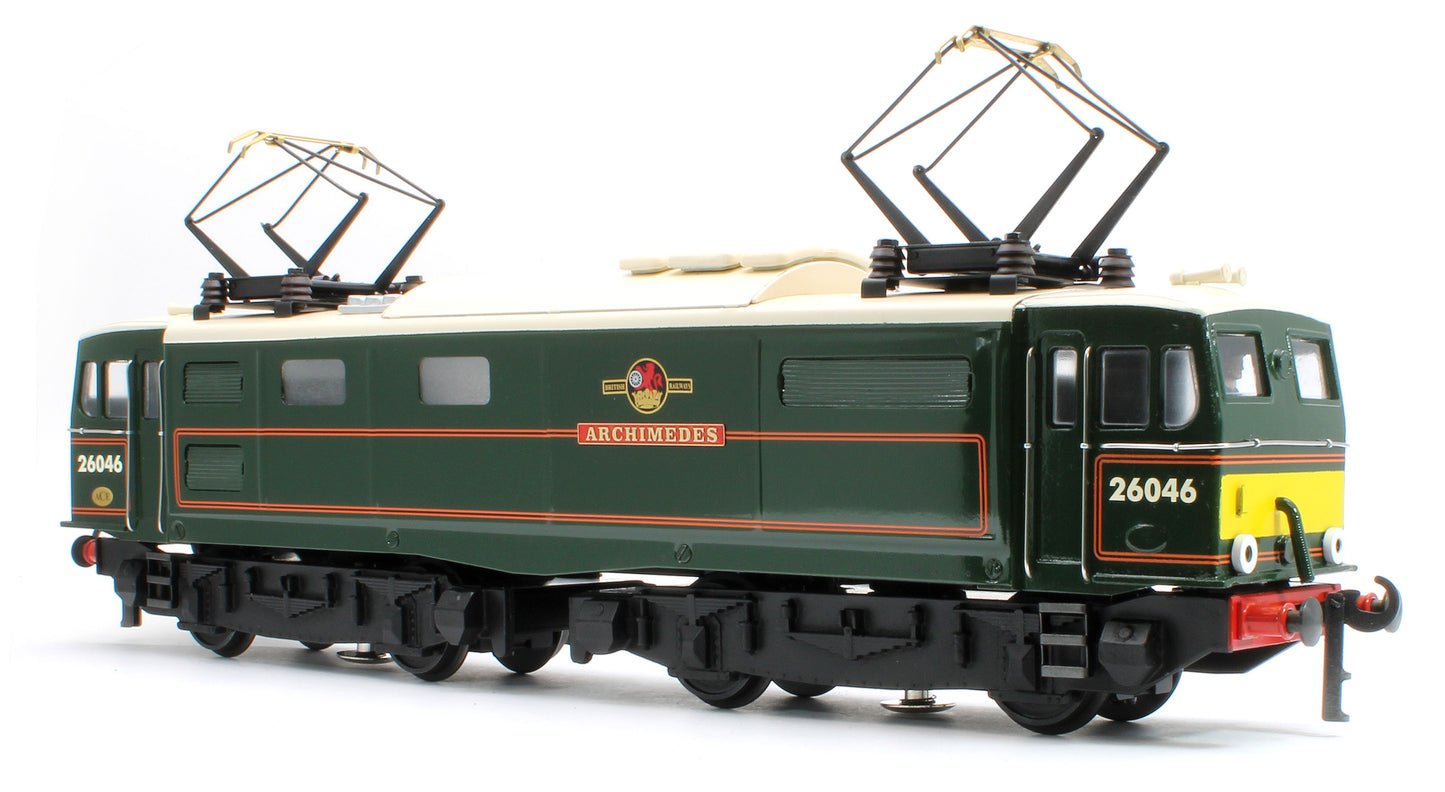 E/49-B4 "EM1" BR Class 76 "Archimedes" (Post 1956) Lined Gloss Green with Small Yellow Ends No.E26046 Electric Locomotive