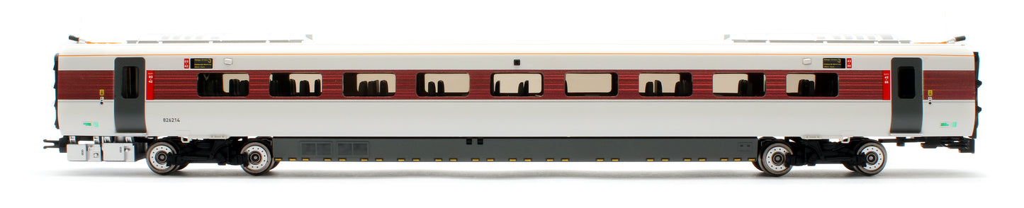 Class 801/2 LNER Coach 4 Pack 827214, 826214, 824214 & 823214