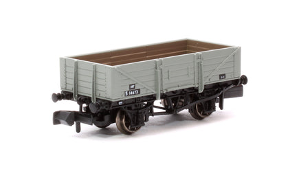 SECR Wagons Pack 2 - BR Livery 5 Planks (Dia.1349)