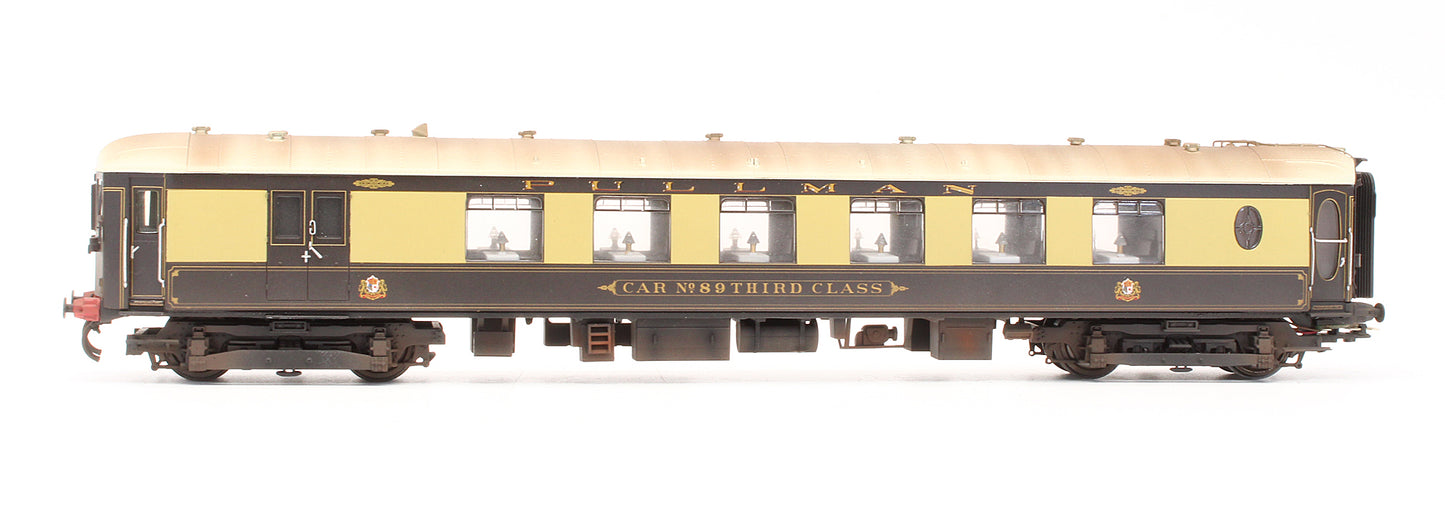 Pre-Owned R2987 'Brighton Belle' Driving Motor Brake 3rd No.89 & No.88 (1934) 2-Car Train Pack -  Custom Weathered