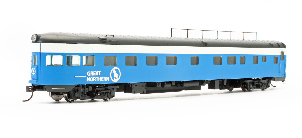 Pre-Owned P-S 'Coulee' Series 6-4-1 OBS Lounge Great Northern Big Sky Blue - Lighted