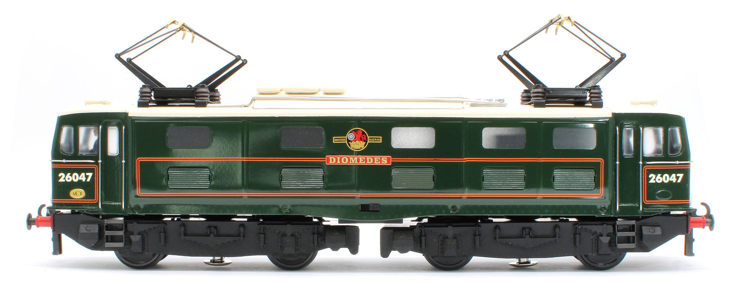 E/49-B4 "EM1" BR Class 76 "Diomedes" (Post 1956) Lined Gloss Green with Small Yellow Ends No.E26047 Electric Locomotive