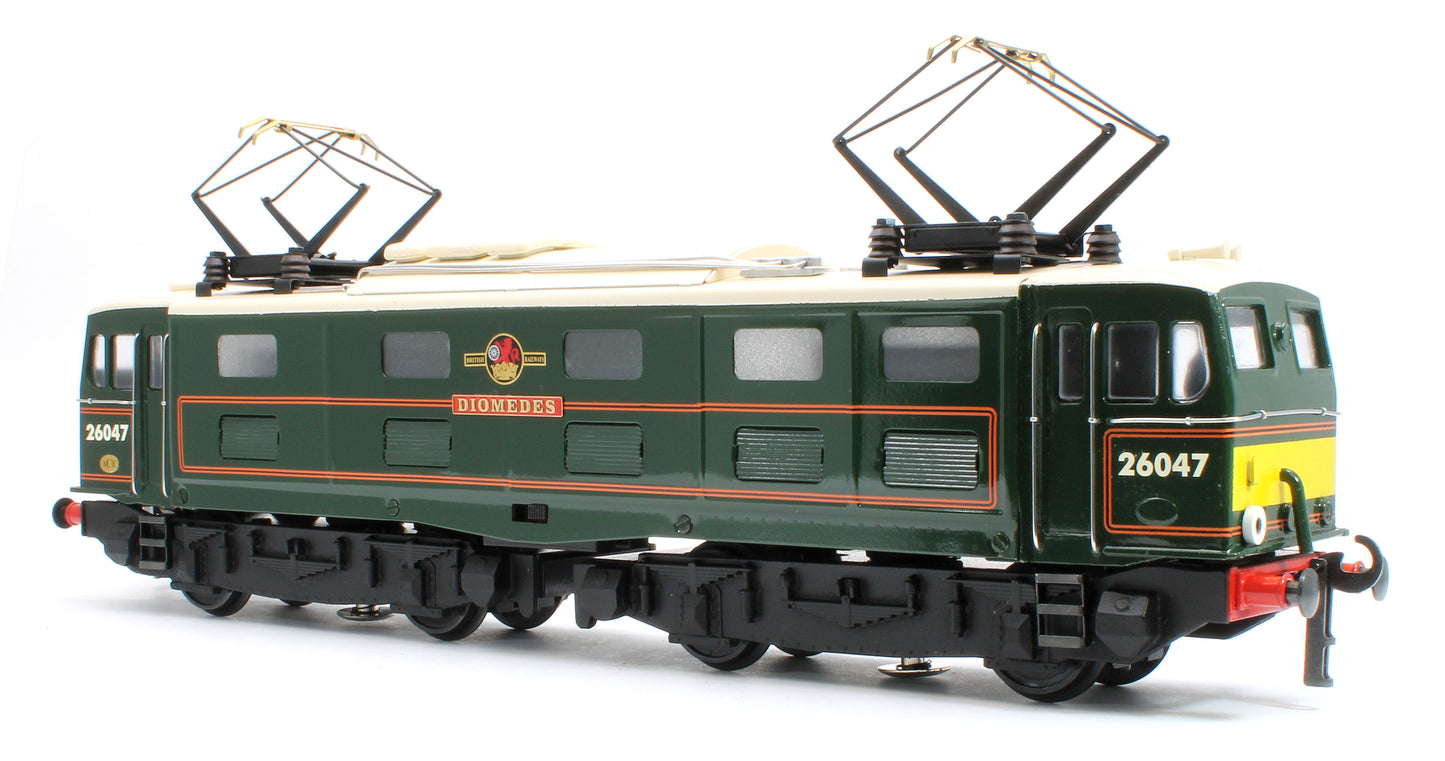 E/49-B4 "EM1" BR Class 76 "Diomedes" (Post 1956) Lined Gloss Green with Small Yellow Ends No.E26047 Electric Locomotive
