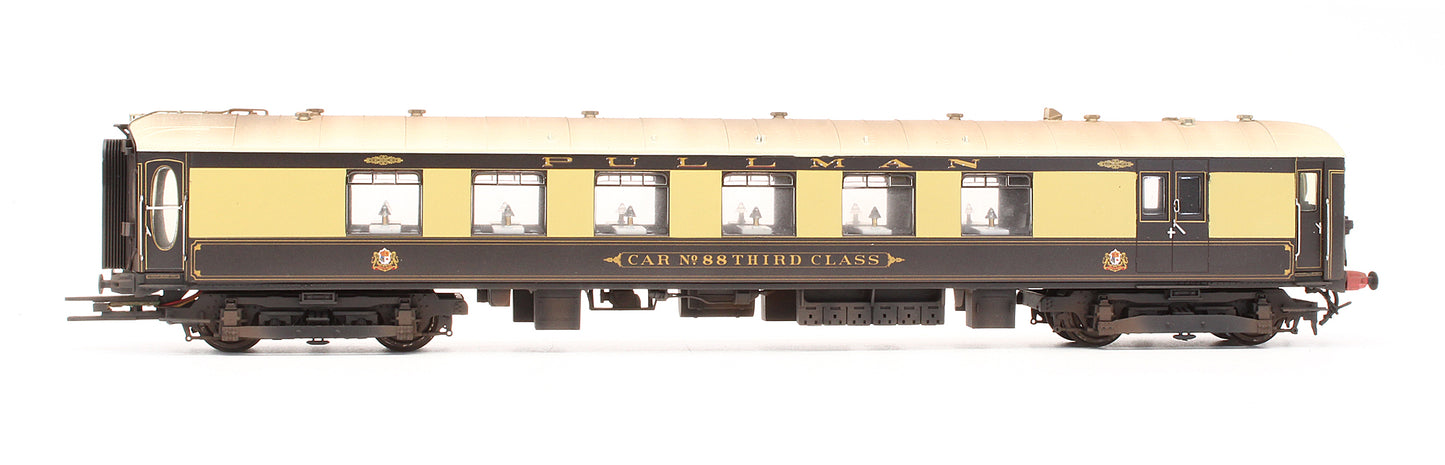 Pre-Owned R2987 'Brighton Belle' Driving Motor Brake 3rd No.89 & No.88 (1934) 2-Car Train Pack -  Custom Weathered