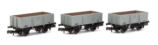 SECR Wagons Pack 3 - BR Livery  7 Planks (Dia.1355)