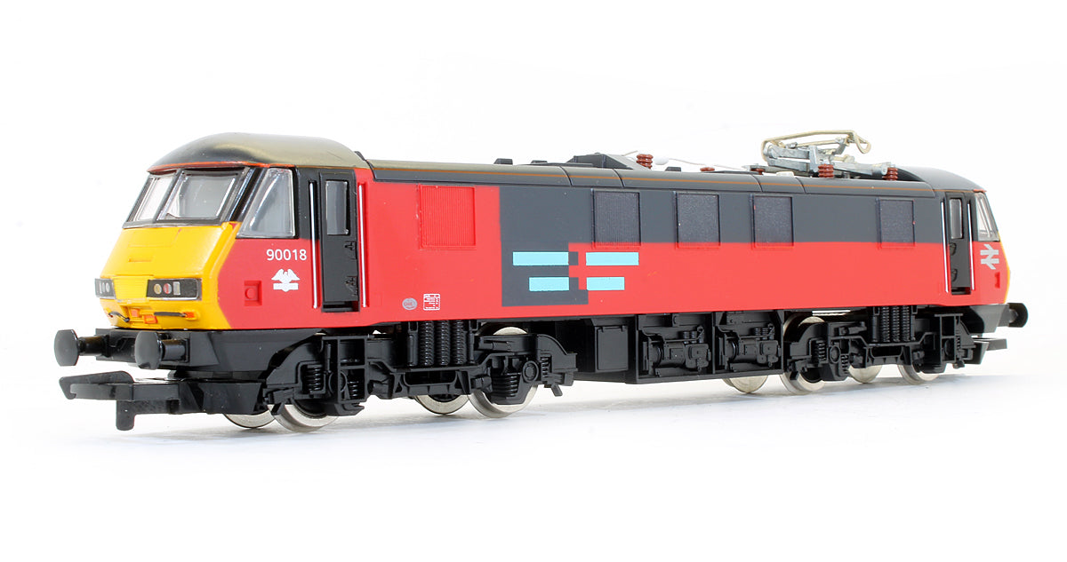 Pre-Owned R062 Parcels Livery Class 90018 Electric Locomotive