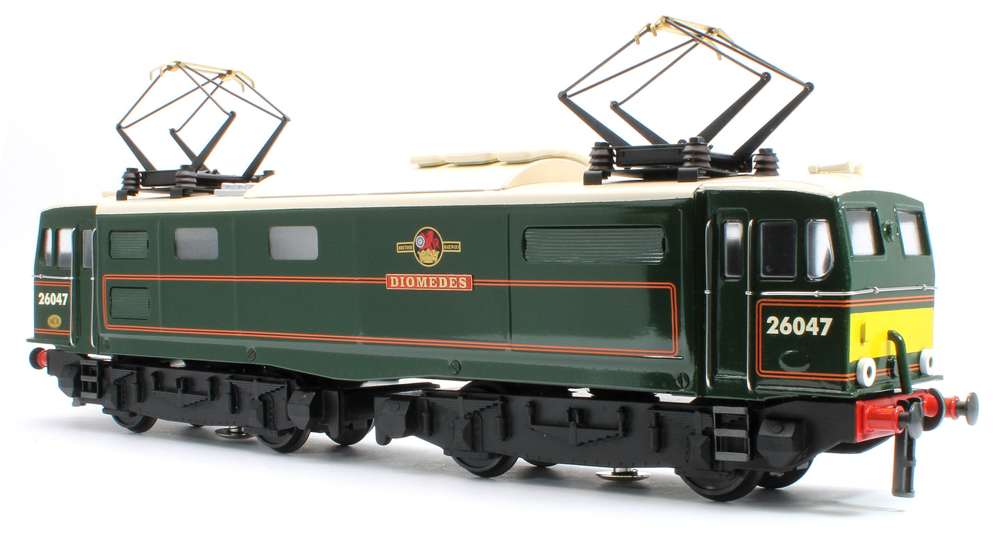 E/49-B4 "EM1" BR Class 76 "Diomedes" (Post 1956) Lined Gloss Green with Small Yellow Ends No.E26047 Electric Locomotive