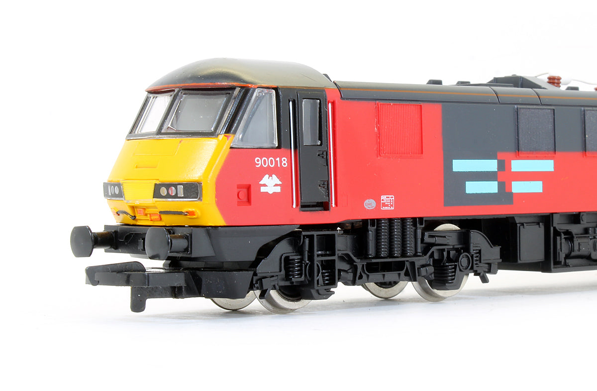 Pre-Owned R062 Parcels Livery Class 90018 Electric Locomotive