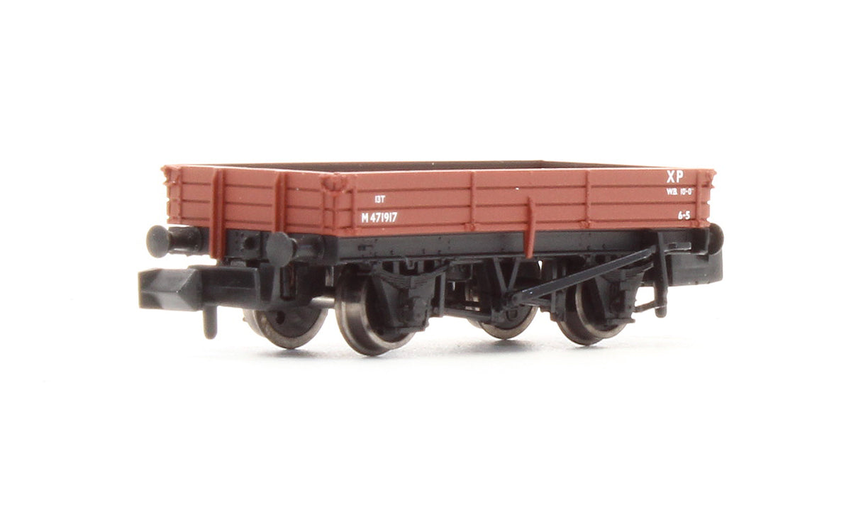 Pre-Owned 3 Plank Wagon BR Bauxite (Early) 'M471917'