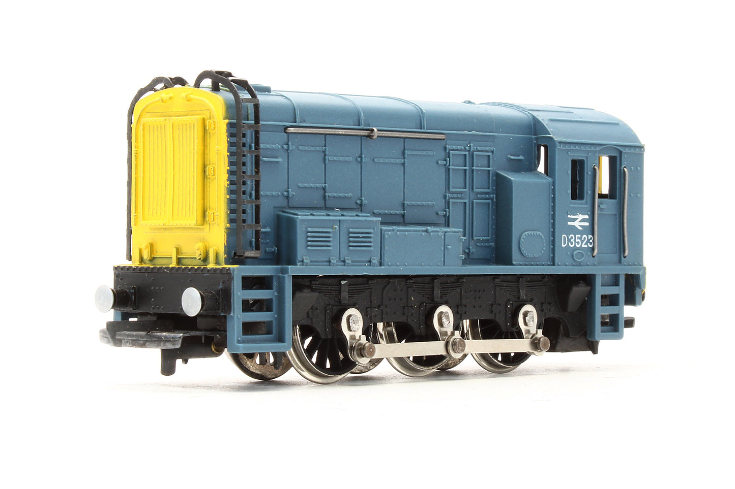 Pre-Owned BR Blue Class 08 'D3523' Diesel Shunter Locomotive - Non Powered