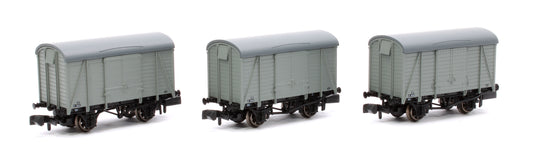 SECR Wagons Pack 4 - BR Livery 10t Covered Vans (Dia.1426)