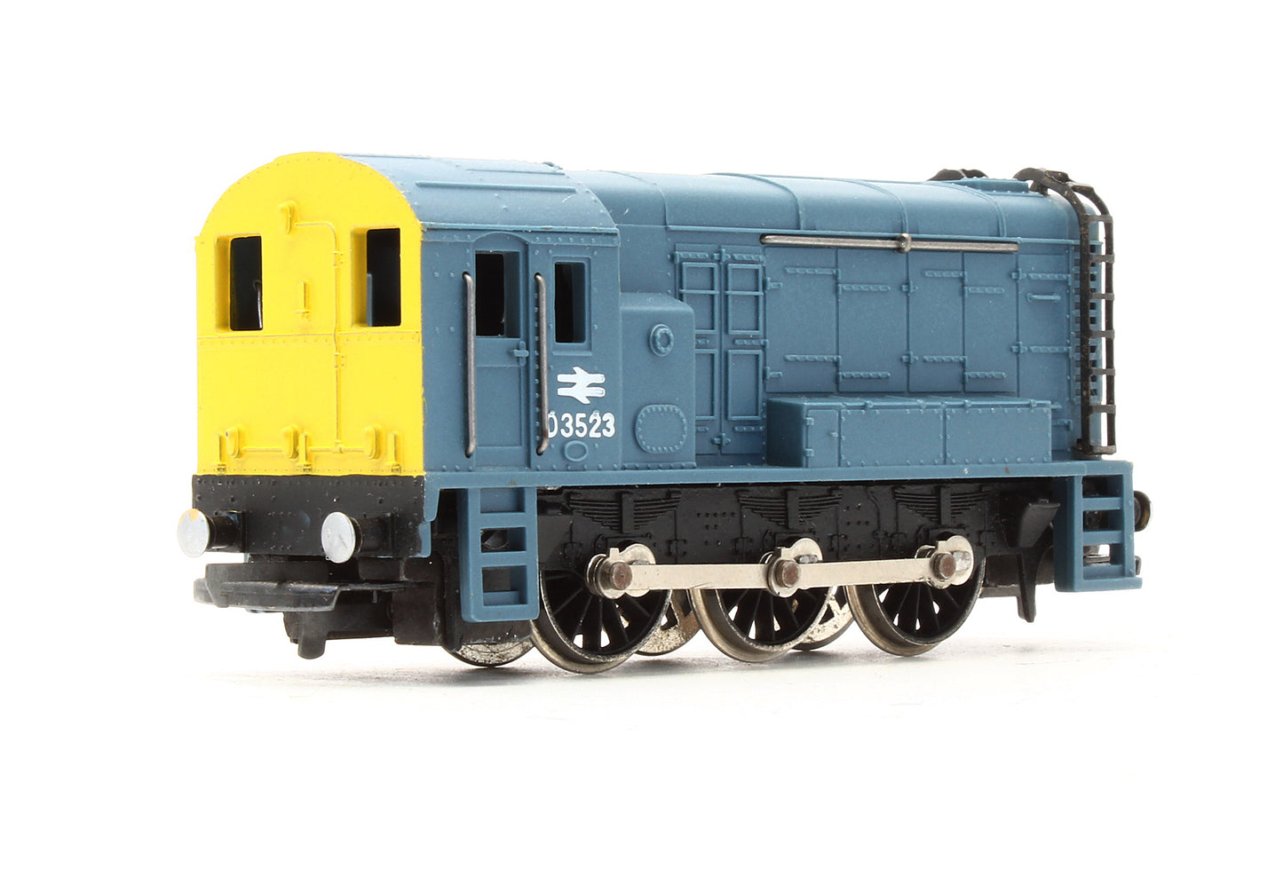 Pre-Owned BR Blue Class 08 'D3523' Diesel Shunter Locomotive - Non Powered