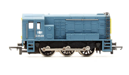 Pre-Owned BR Blue Class 08 'D3523' Diesel Shunter Locomotive - Non Powered