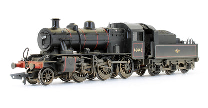 Pre-Owned Ivatt Class 2MT '46443' BR Lined Black Late Crest Steam Locomotive (Weathered) Exclusive Edition