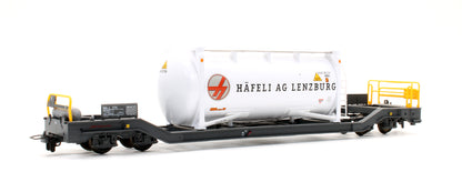 Pre-Owned RhB Sbk-v 7711 Container Wagon 'Hafeli'
