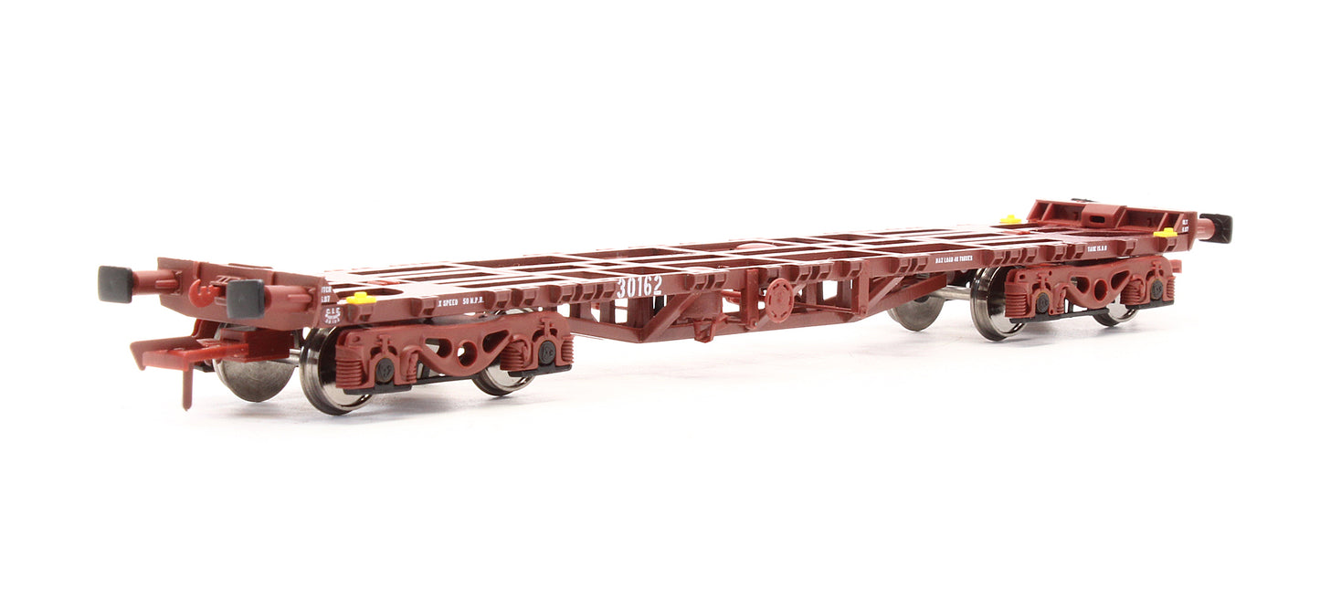 Pre-Owned IRM1061-CT CIE / IR 42ft Bogie Flat Wagons - Set of 2