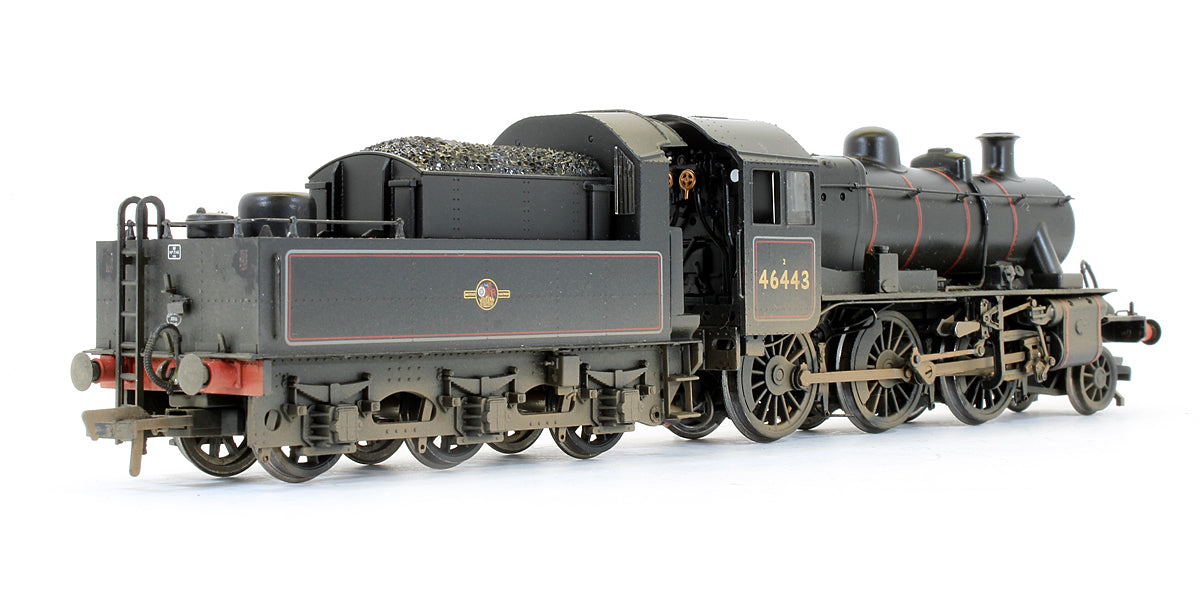 Pre-Owned Ivatt Class 2MT '46443' BR Lined Black Late Crest Steam Locomotive (Weathered) Exclusive Edition