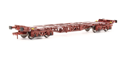 Pre-Owned IRM1061-CT CIE / IR 42ft Bogie Flat Wagons - Set of 2