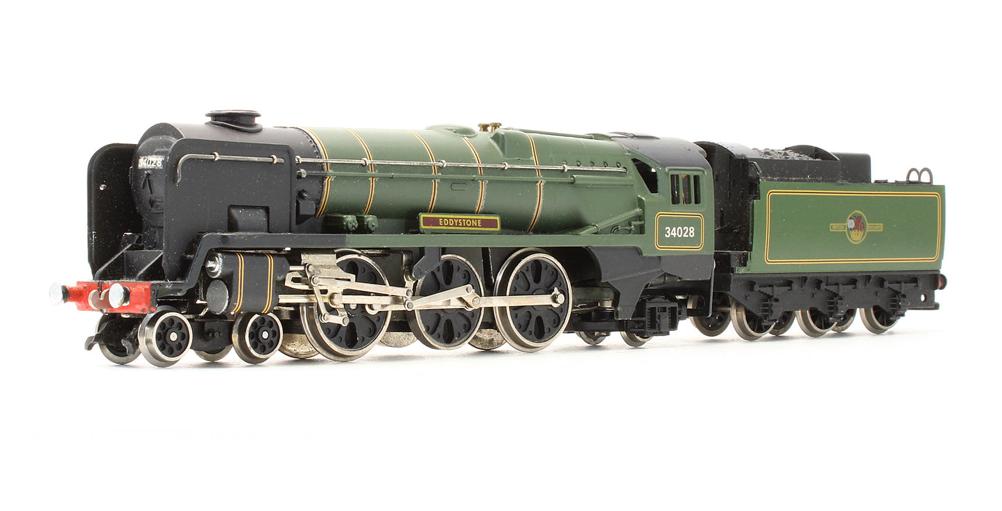 Pre-Owned BR Green 4-6-2 'Eddystone' 34028 Steam Locomotive