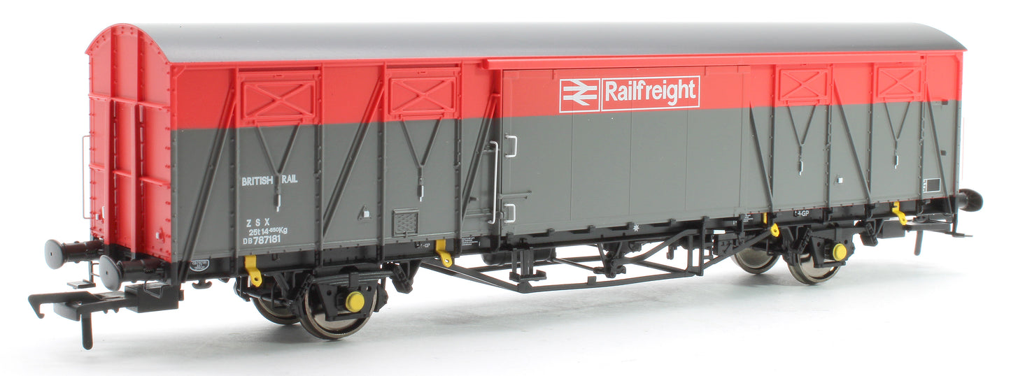 VIX Ferry Van ZSX No. DB787181, Railfreight red/grey