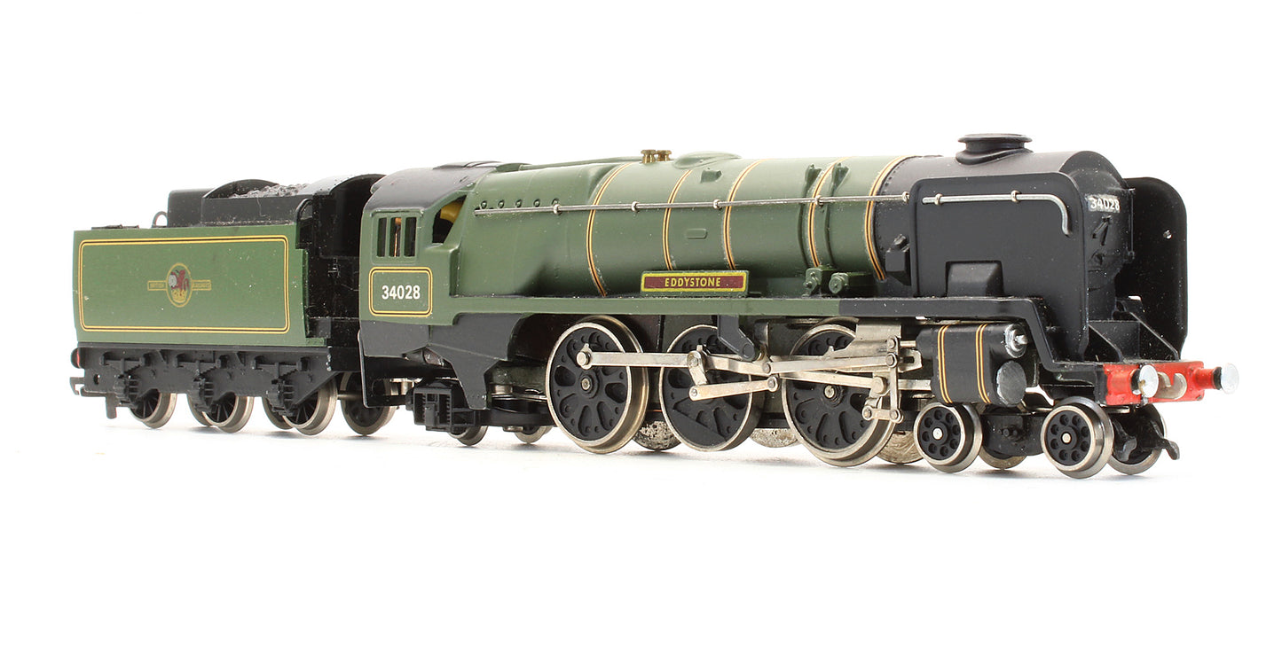 Pre-Owned BR Green 4-6-2 'Eddystone' 34028 Steam Locomotive