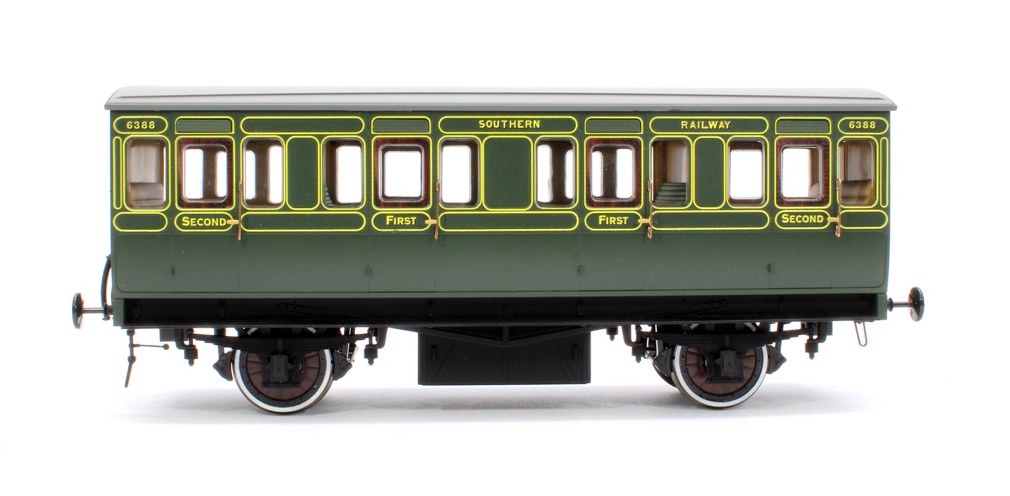 Stroudley 4 Wheel Electrically Lit Composite Southern Lined Green 6388