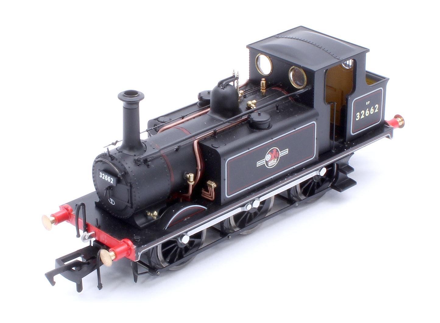 Class A1X Terrier 0-6-0T BR Lined Black Late Crest '32662' Steam Locomotive