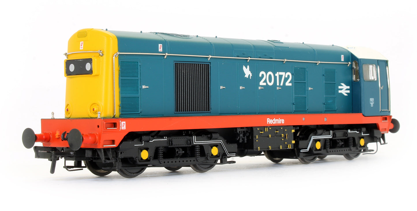 Pre-Owned 32-035K Class 20172 'Redmire' BR Blue With Red Solebar Diesel Locomotive (Limited Edition)