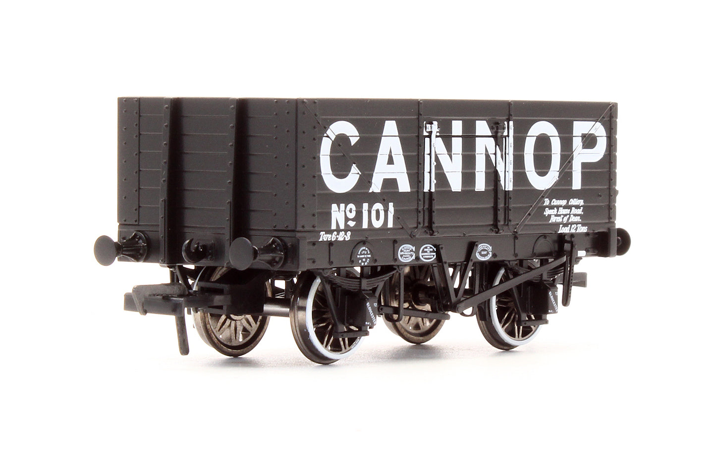 Pre-Owned 967222 RHC 1907 PO wagon 7 Plank Open 'Cannop' No.101 - Exclusive Edition