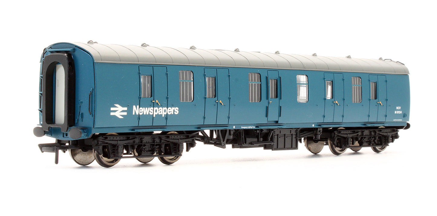 Pre-Owned 39-182B BR MK1 BG (NCV) Coach Full Brake Blue Newspapers M 81124