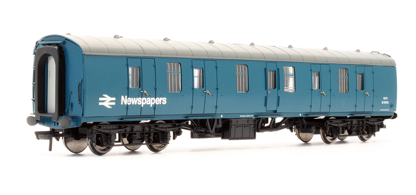 Pre-Owned 39-182B BR MK1 BG (NCV) Coach Full Brake Blue Newspapers M 81124