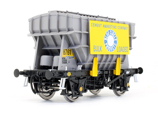 Pre-Owned Presflo Cement Wagon 'APCM8761' APCM Plain Grey TOPS